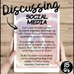 Class Discussions on Social Media- Conversation Starters Package - Image 2