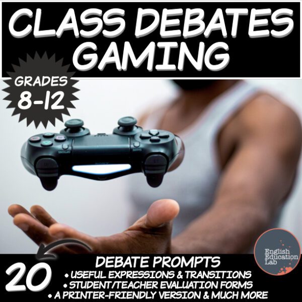 Middle/High School Debates Package: Gaming