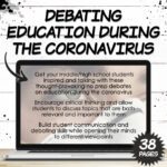 Debating Topics for Middle/High School: Education & The Coronavirus - Image 2