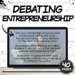 Debating Topics for Middle/High School: Entrepreneurship - Image 2