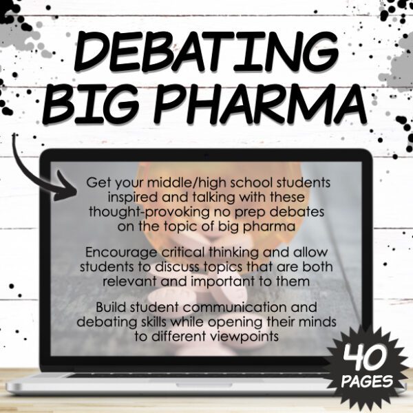 Debating Topics for Middle/High School: Big Pharma