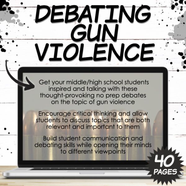 Debating Topics for Middle/High School: Gun Violence