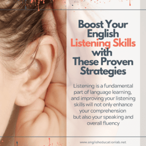 A student learning how to boost their listening skills with proven strategies.