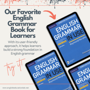 A student finds out what the five must-have English grammar books are.