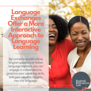 Young people realizing that language exchanges offer a more interactive approach to language learning.