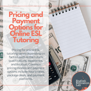 ESL students looking at pricing and payment options for online ESL tutoring.