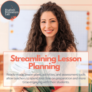 A teacher realizing the benefits of streamlining lesson planning.