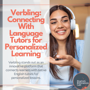 An ESL student using Verbling to connect with language tutors.